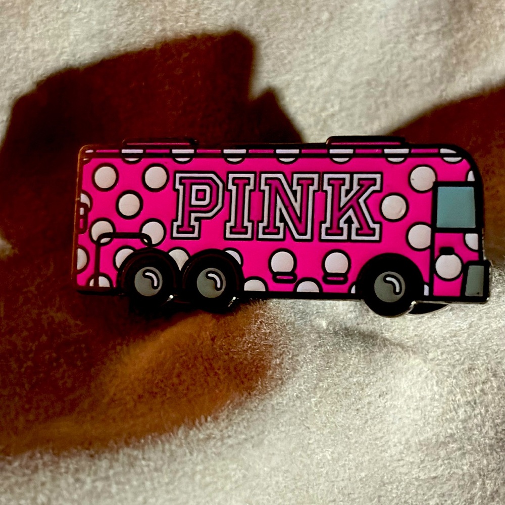 Victoria’s Secret campus Rare limited edt Bus Pin